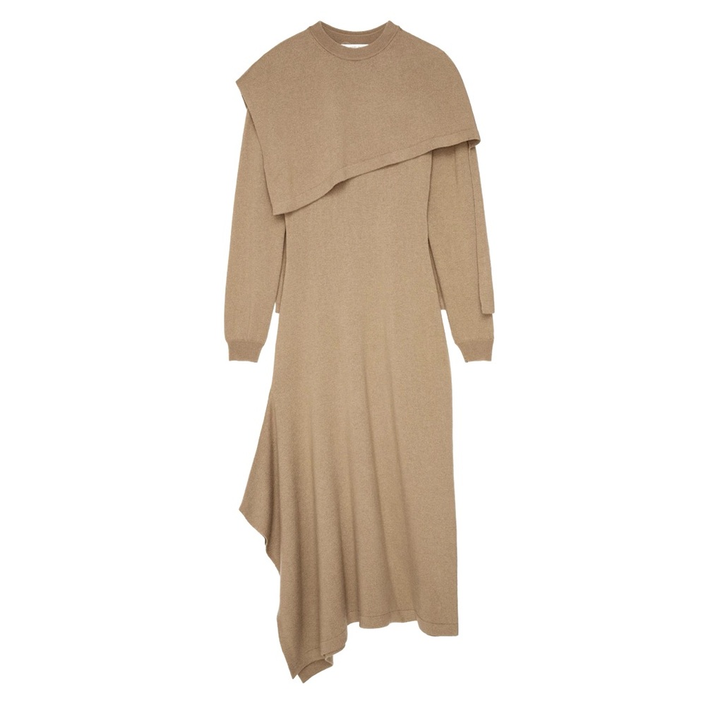 Zara cape dress 100% wool